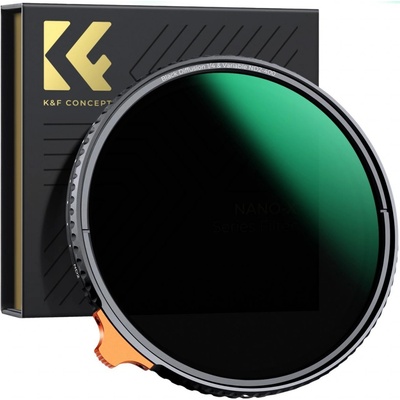 K&F Concept Black Mist 1/4 + ND 2-400x 72 mm