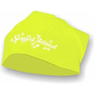 Suspect Animal čepice Houmeles neon zelená/bílá