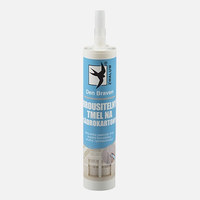 Debbex 00410RL Brousitelný tmel na sádrokartony 280 ml bílá