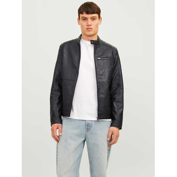 Jack and jones Кожено яке jjedylan pu biker jacket noos