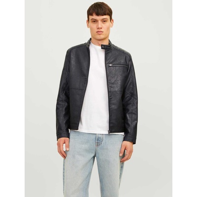 Jack and jones Кожено яке jjedylan pu biker jacket noos