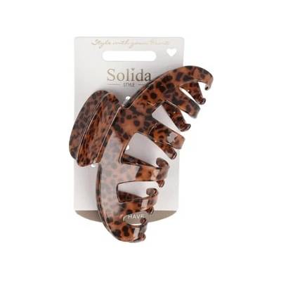 Solida Haarklammer Acryl Leo Sponky do vlasů Unisex 27 g