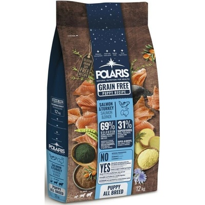 Polaris Grain Free Puppy All Breed Salmon & Turkey 12 kg