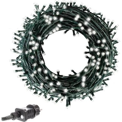 ISO 11502 Vianočné osvetlenie 100 LED 1.9W studená biela 13 m