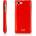Sony Xperia J ST26i Силиконов Калъф Червен + Протектор