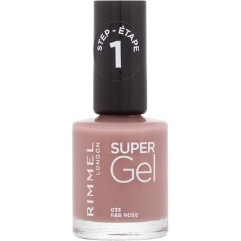 Rimmel Gélový lak na nechty Super Gel 033 R&B Rose 12 ml