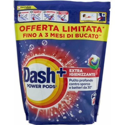 Dash power Pods kapsuly na pranie dezinfekčné 49 PD