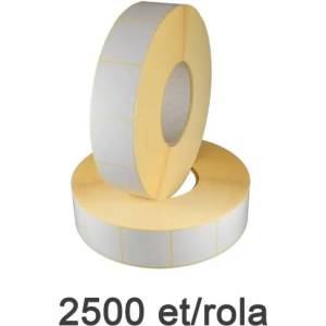 ZINTA Самозалепващи SGP етикети ZINTA 30x60 mm, 2500 eт. /ролка (30X60X2500-SGP)