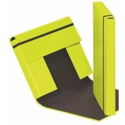 PAGNA Desky s gumičkou A4 40 mm limetkově zelená