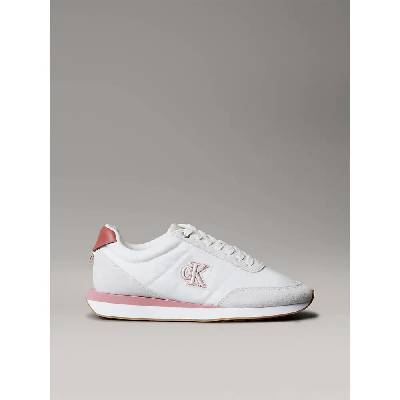 Маратонки Calvin klein Retro Runner trainers - White (Bright White / Dusty Rose / Gum)