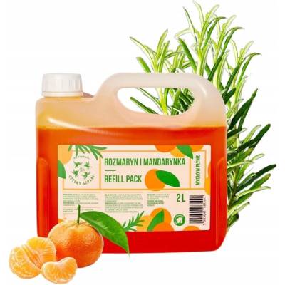 Cztery Špačci tekuté mýdlo náplň rozmarýn a mandarinka 2000 ml