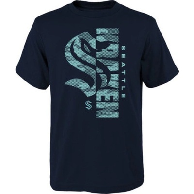 Fanatics triko Cool Camo Seattle Kraken JR 952972 S Seattle Kraken