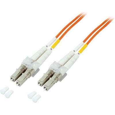 Conneu LC-LC дуплексна пач корда, мултимод OM1, 3 мм. , . оранжева, Conneu (5.0 м) (CNFJ-LCLCOM1DOR3mm-5)