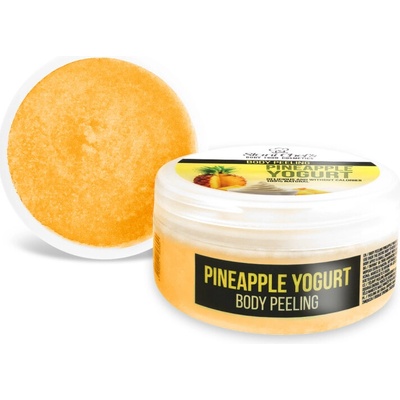 Stani Chef's prírodný telový peeling Jogurt s ananásom na báze morské soli 250 ml