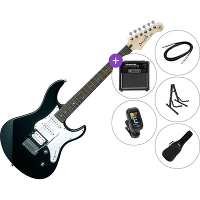 Yamaha Pacifica 112 V SET 2 Black Електрическа китара