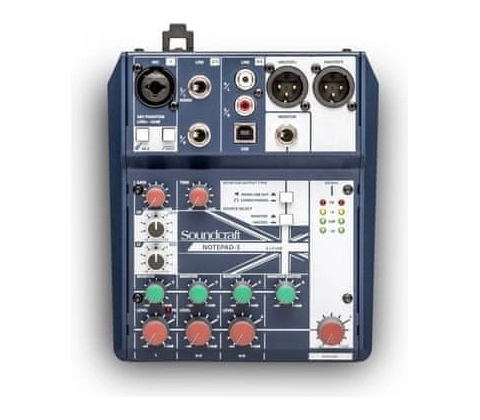 Soundcraft Notepad-5