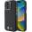 BMW M Smooth Full Wrapped Metal MagSafe Case за iPhone 16 Pro - черен (3666339312121)