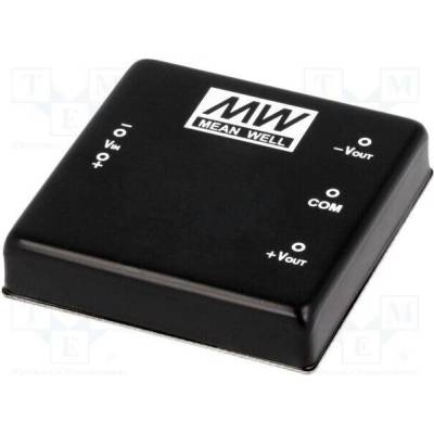 MEAN WELL DKE15A-12 Měnič: DC/DC; 15W; Uvst: 9÷18VDC; Uvýst: -12VDC,12VDC; Ivýst: 625mA