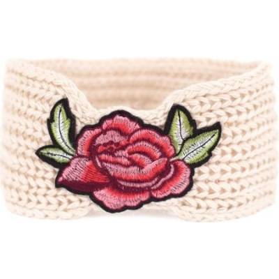 Artofpolo dámská pletená Flowers FAcz20821ss01 béžová
