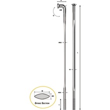 Drát Pillar PSR Aero Wing 22 J Band 2mm