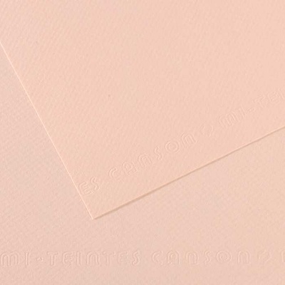 Canson Tónovaný papier Mi-Teintes 50 x 65 cm 160 g/m²Úsvitová ružová 103