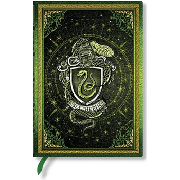 Paperblanks Тефтер Slytherin, Midi, широки редове, твърда ко (1570181619)