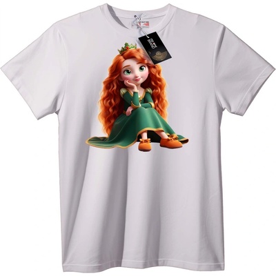 NOONEBRAND Тениска Принцеса Мерида - XL, White
