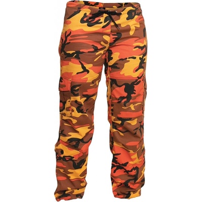 Kalhoty Rothco dámské Paratrooper Orange camo
