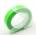Compatible Dymo Omega, 9mm x 3m, бял печат / флуоресцентни зелен фон, съвместима лента (5238-F05)