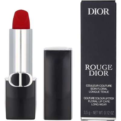 Christian Dior Rouge Dior dlhotrvajúci rúž 999 Velvet 3,5 g