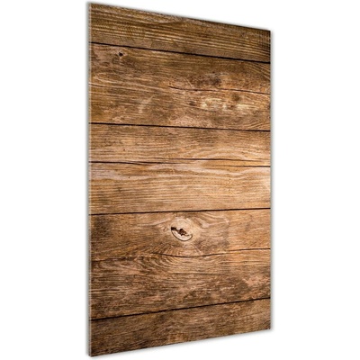 Vertikálny fotoobraz na skle Drevené pozadie 50x100 cm