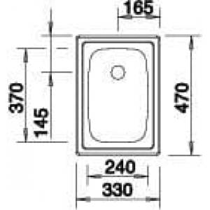 BLANCO Кухненска мивка BLANCO, TOP EE 3x4 (TOP EE 3x4) Мивка за вграждане