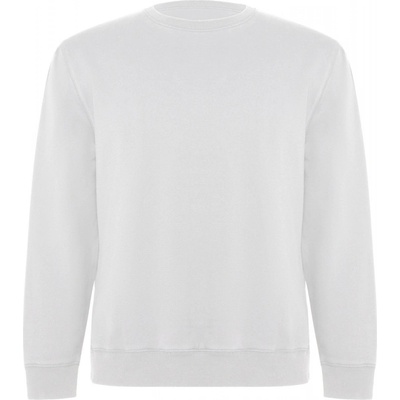 Batian unisex s výstrihom crewneck biela