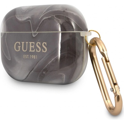 Guess TPU Shiny Marble puzdro pre Airpods Pro GUAPUNMK