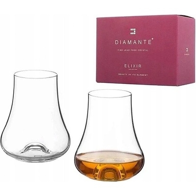 Diamante Skleničky na whisky 2 x 240 ml
