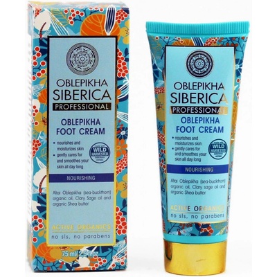 Natura Siberica Oblepikha Siberica Rakytníkový krém na nohy, 75 ml