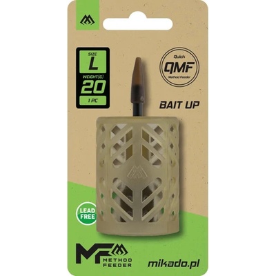 MIKADO - Krmítko Bait Up Feeder Q.M.F. vel. L 20 g