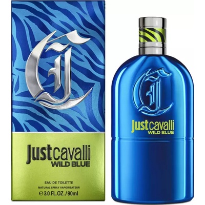 Roberto Cavalli Just Cavalli Wild Blue toaletná voda pánska 90 ml