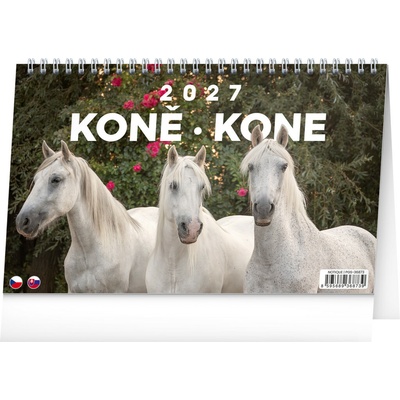 NOTIQUE Stolový Koně Kone CZ/SK 23,1 x 14,5 cm 2027