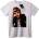 NOONEBRAND Тениска Ретро Филмов Герой - 5XL, White