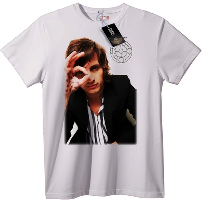 NOONEBRAND Тениска Ретро Филмов Герой - 5XL, White