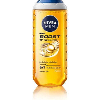 Nivea Men sprchový gél Energy (boost 24+ fresh effect) 250 ml
