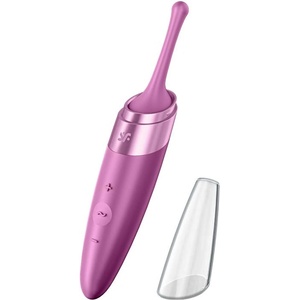 Satisfyer Въртящ се клитор стимулатор лавандула Satisfyer Twirling Delight