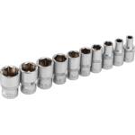 STELS Комплект вложки Stels 13602, 1/4″, 4-13 мм, 10 бр