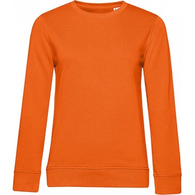 B & C dámská organická mikina BC bez zipu Pure Orange