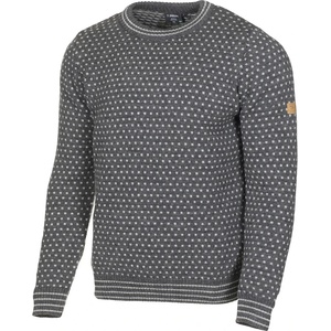 Ivanhoe of Sweden Мъжки вълнен пуловер Ivanhoe of Sweden Sverre Crewneck Wool jumper - Grey - размер XXL (005-5438-0115)