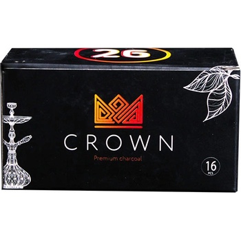 CROWN kokosové uhlíky brikety 250g 16 ks