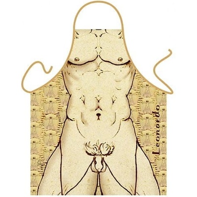 Itati Zástěra Leonardo da Vinci Vitruviánský muž