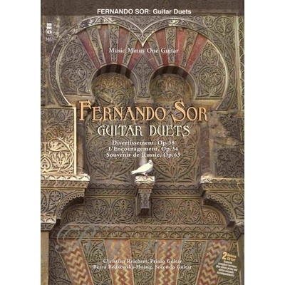 FERNANDO SOR GUITAR DUETS + 2x CD / dvě kytary