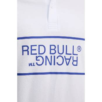 Red Bull Racing x Pepe Jeans Тениска с яка Red Bull Racing x Pepe Jeans в бяло с принт RM540004 (RM540004)